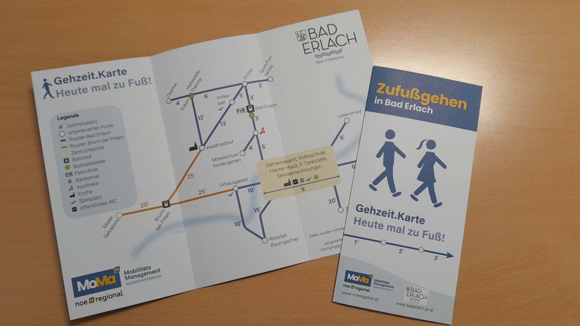 Gehzeit.Karten Folder