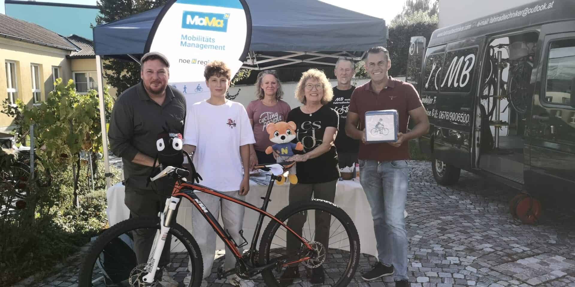 Radreparaturtag in Enzersfeld