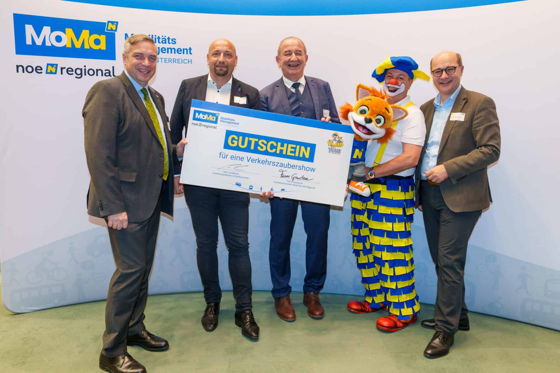 Pöggstall gewann Verkehrszaubershow