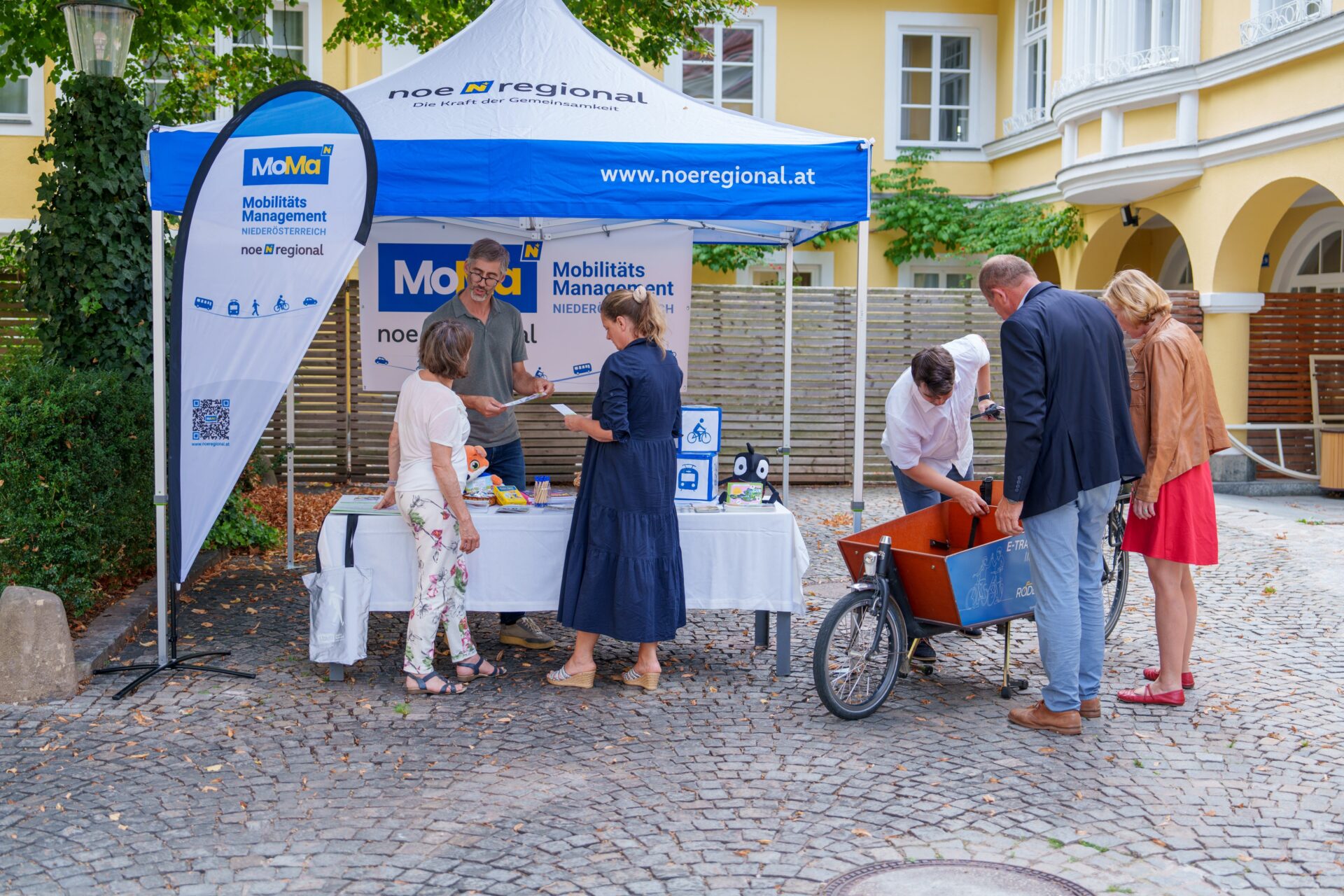 Infostand Mobilitätsmanagement NÖ, (C) NÖ.Regional